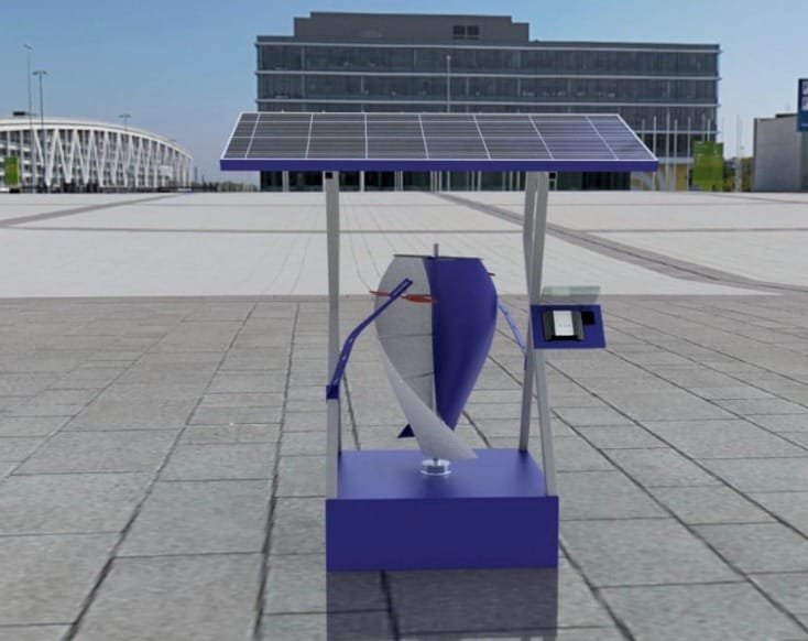 solar-wind hybrid
